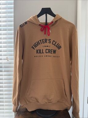 Kill Crew Fighter’s Club Hoodie ‘Tan’